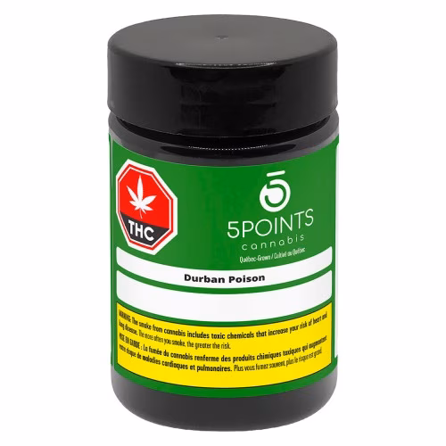 5 Points Cannabis - Durban Poison