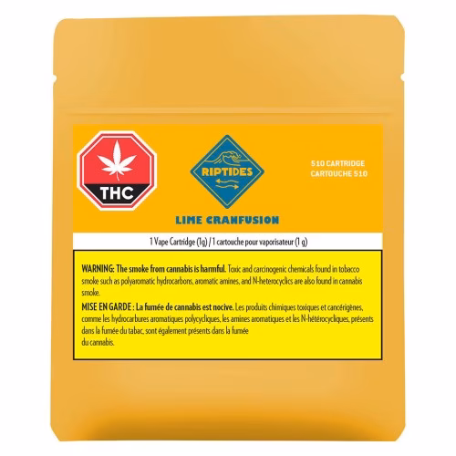 Riptides - Lime Cranfusion 510 Thread Cartridge