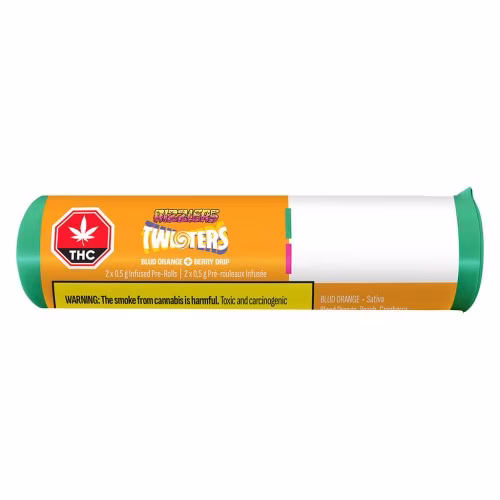 Rizzlers - Twisters - Blud Orange & Berry Drip Infused