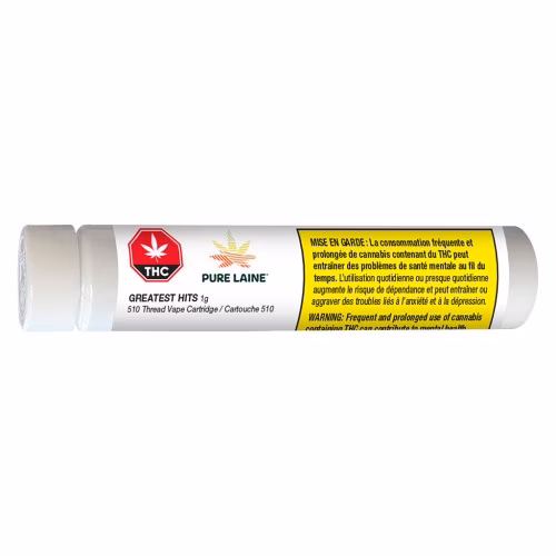 Pure Laine Cannabis - Greatest Hits 510 Thread Cartridge