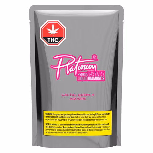 Platinum - Cactus Quench Liquid Diamond AIO Vape