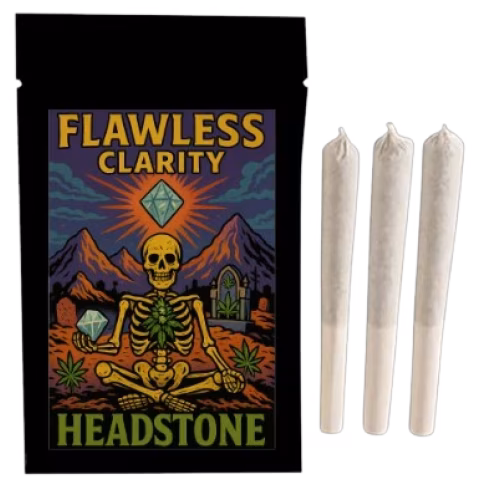 Headstone Cannabis - Flawless Clarity Diamond Infused Pre-Roll