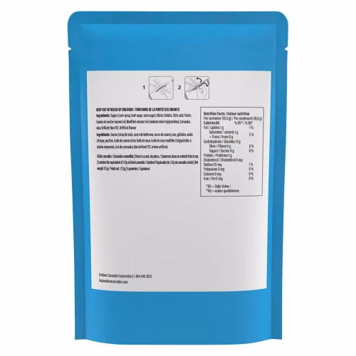 Platinum - Blue Raz Indica Gummies