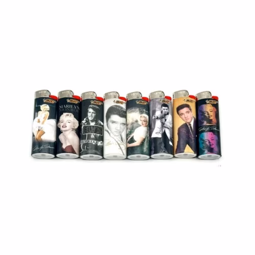 Bic Icon Series Lighter - Elvis / Marilyn Monroe