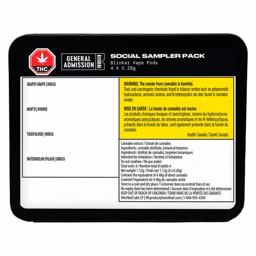 General Admission - Social Sampler Pack