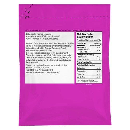 The Green One Indica THC Gummy image 3