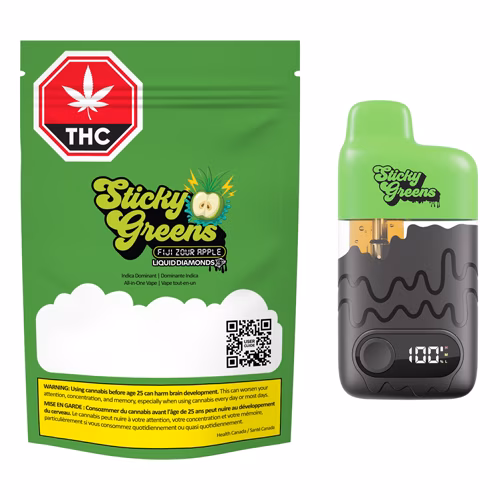 Sticky Greens - Fiji Zour Apple Dripbar All-in-One