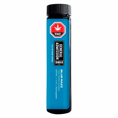 General Admission - Blue Razz Sativa Rechargeable All-In-One Vape