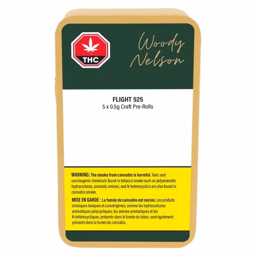 Woody Nelson - Flight 525 - Dark Rainbow - 28.9% THC - 4.6% Terps