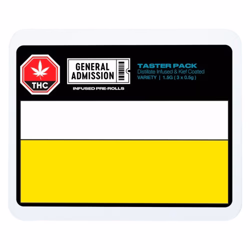 General Admission - Distillate Infused Pre-Roll Taster Pack