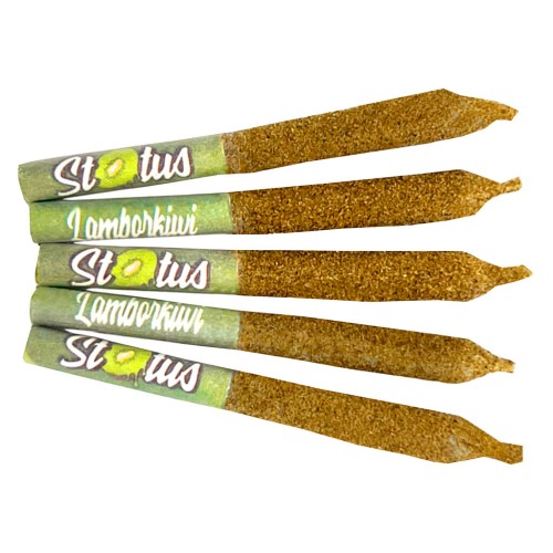 Status - Lamborkiwi Liquid Diamond Infused Kief Coated Pre-Rolls