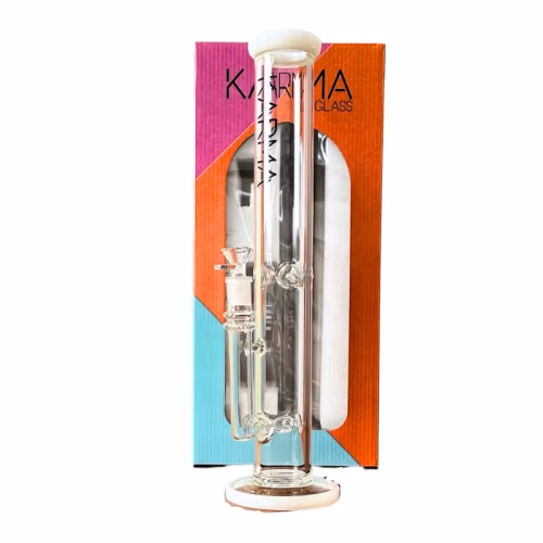 GLASS BONG KARMA INLINE PERK 16"