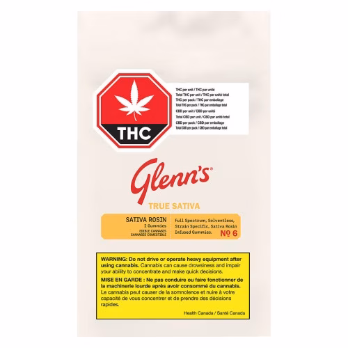Glenn's - No.6 True Sativa Rosin - Orange Cream Gummy