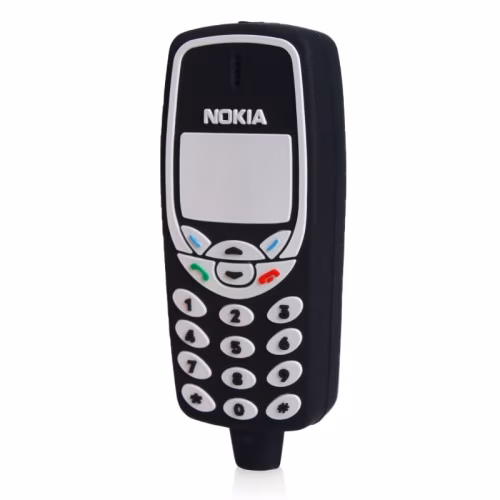 4" Nokia Old School Mobile Silicone Pipe