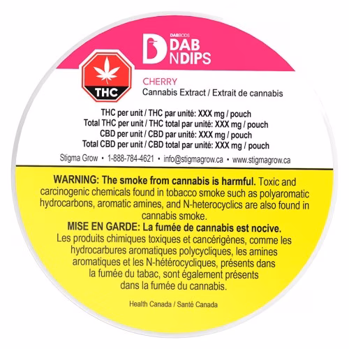Dab Bods - Dab N Dips Cherry
