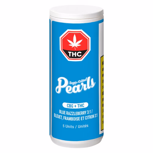 Pearls by Grön - Blue Razzleberry 3:1 CBG/THC