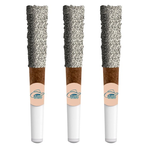 Wild West - 60+ Blueberry Bronco Diamond Dipped Blunts