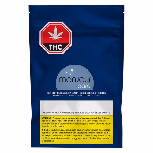 Monjour Bare - CBN Bedtime Blueberry Lemon Gummies