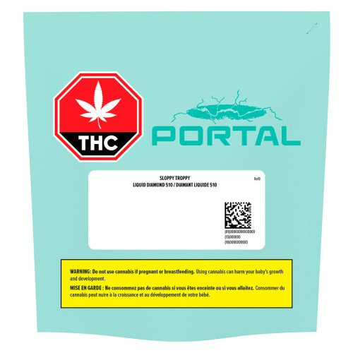 PORTAL - Sloppy Troppy Liquid Diamond 510 Thread Cartridge
