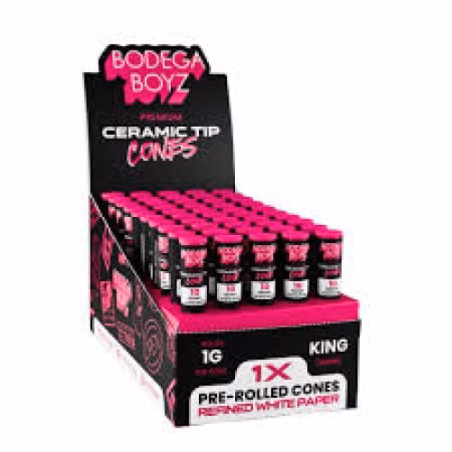 Bodega Boyz Classic White 1.0g Ceramic Tip Cones