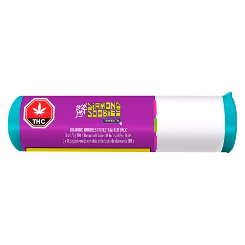 BOXHOT - Diamond Doobies - Trifecta Infused Pre-Roll