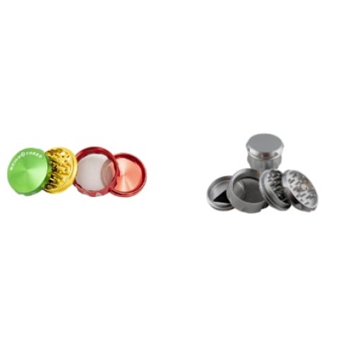 Grinders - Metal - 4 Piece 51mm - Grind stone