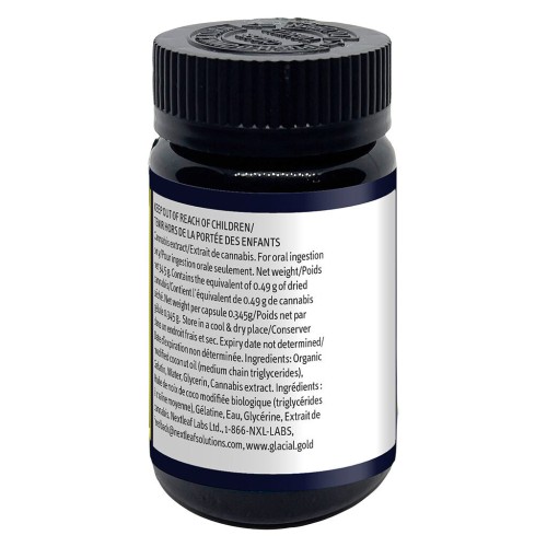 Glacial Gold - CBD 50 Softgels