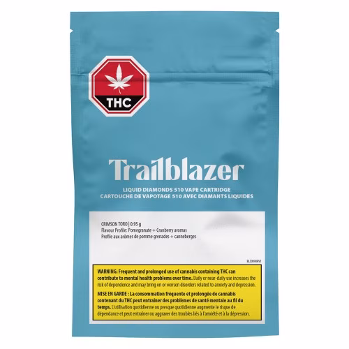 Trailblazer - Crimson Toro Liquid Diamond 510 Thread Cartridge