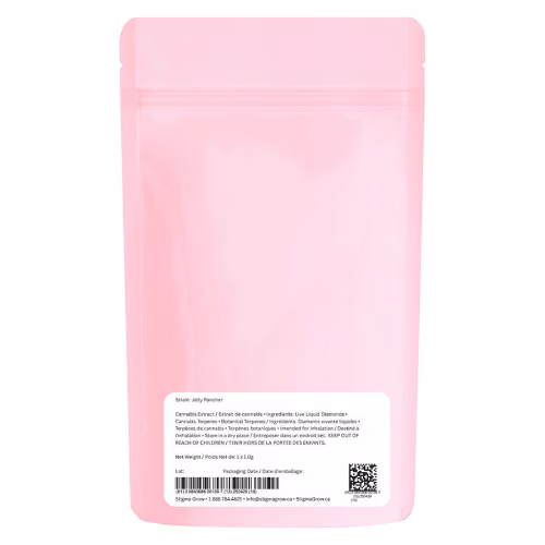 VERO - Jolly Farmer Live Liquid Diamond POSTLE 510 Thread Cartridge