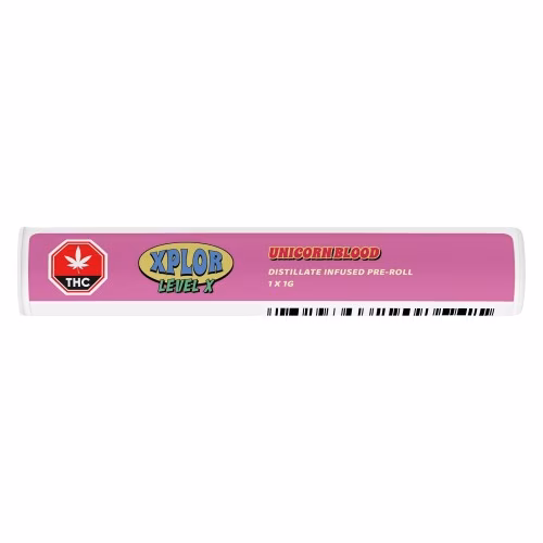 XPLOR Level X - Unicorn Blood Distillate Infused Pre-roll