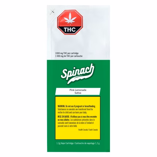 Spinach - Pink Lemonade 510 Thread Cartridge
