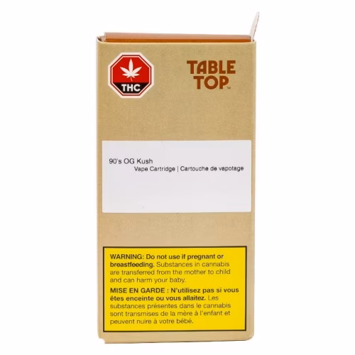 TABLE TOP - 90's OG Kush Cartridge