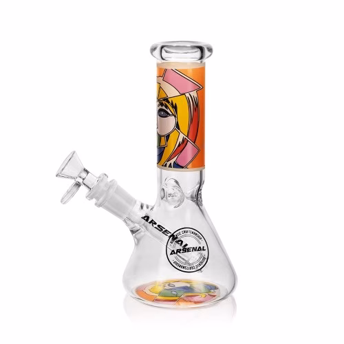 8" 4mm Arsenal Mesopotamian FACE Bong