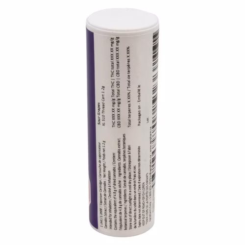 Community C/O Purple Hills - Sour Grapes XL 510 Thread Cartridge