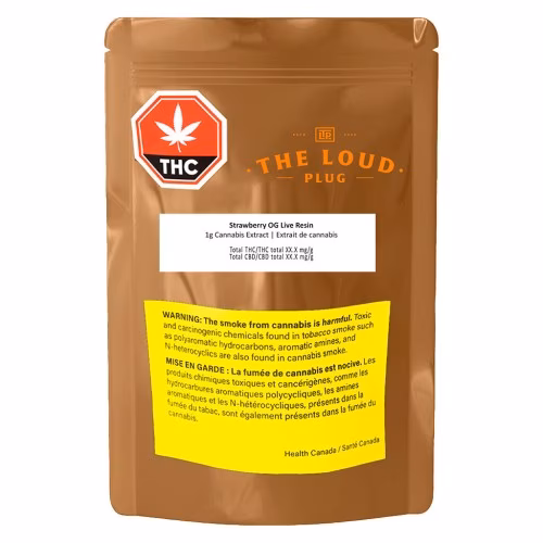 The Loud Plug - Strawberry OG Live Resin