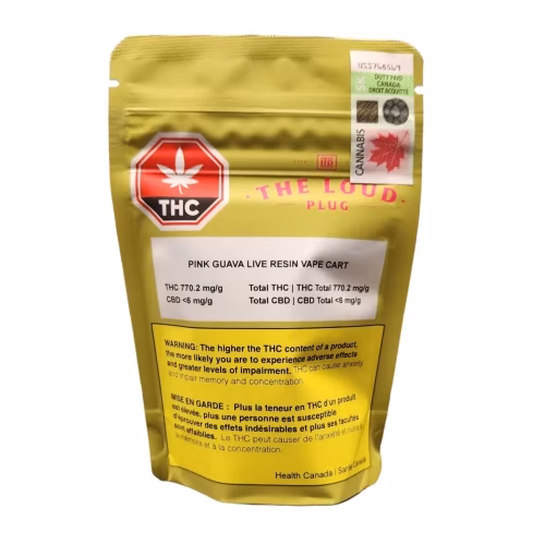 The Loud Plug - Pink Guava Live Resin Vape Cartridge