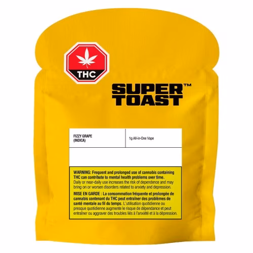 Super Toast - Fizzy Grape All-in-One Vape