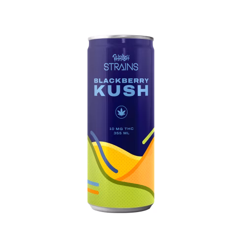 Phresh Strains - Blackberry Kush Sparkling Water