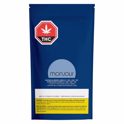Monjour - CBN Bedtime Blueberry Lemon Multi-Pack