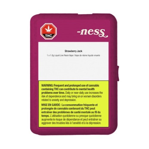 Strawberry Jack Liquid Live Resin Vape image 2