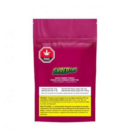 SHRED'EMS - Sour Cherry Punch Gummies