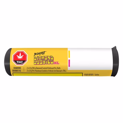 BOXHOT - Pear Herer + Strawberry Diesel THCa Coated Infused