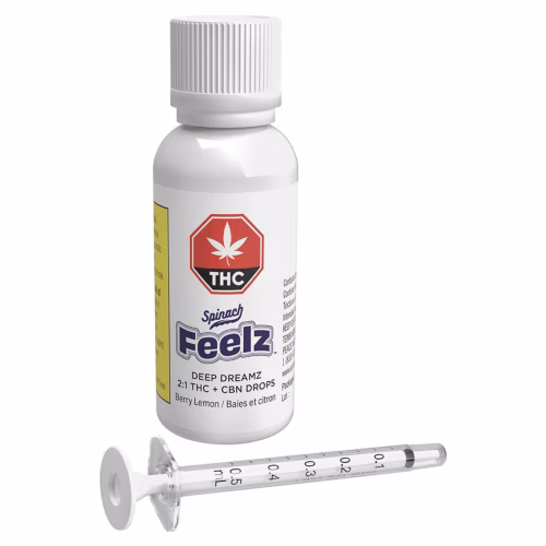 Spinach FEELZ Deep Dreamz THC + CBN Drops