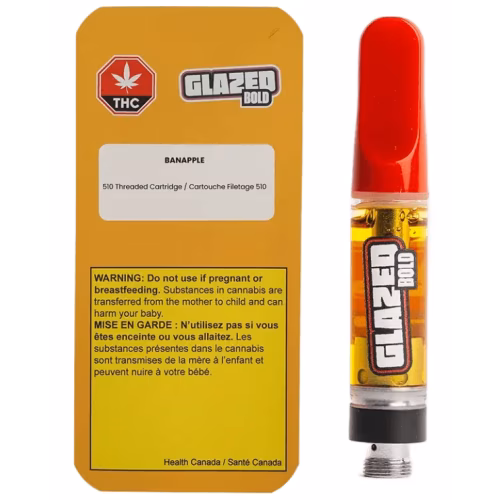 GLAZED Banapple 510 Prefilled Vape Cartridge