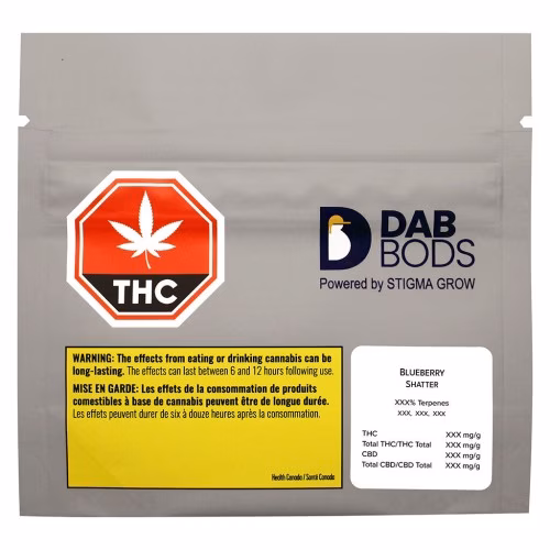 Dab Bods - Blueberry Shatter