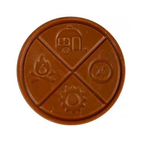 Cherry Bomb THC Organic Milk Chocolate