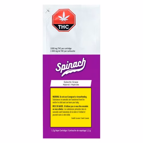Spinach - Galactic Grape 510 Cartridge
