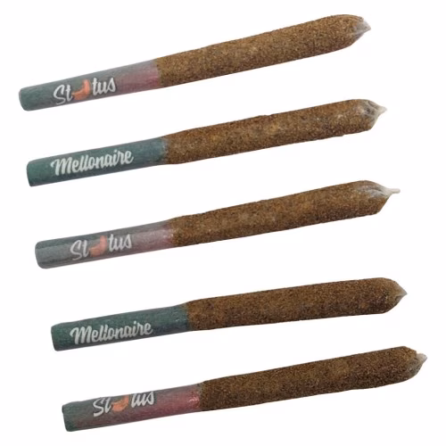 Status - Mellonaire Liquid Diamond Infused Kief Coated