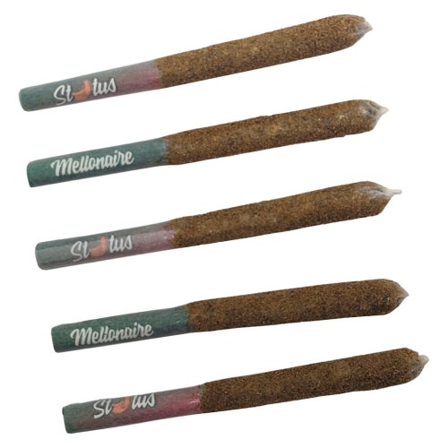 Status - Mellonaire Liquid Diamond Infused Kief Coated