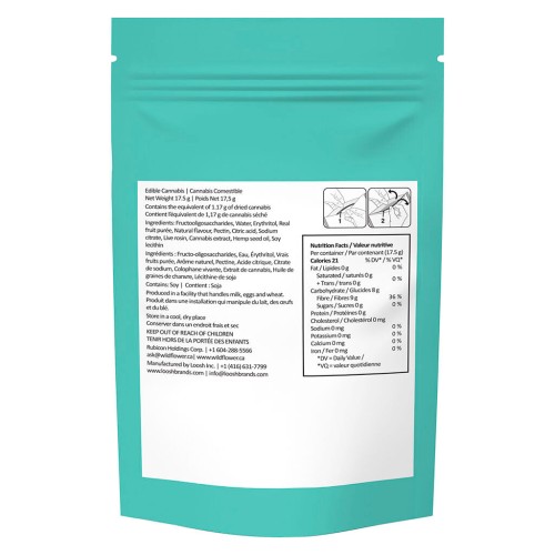 Wildflower - Sweet Dreams Goji Berry CBN + CBD + THC Gummies